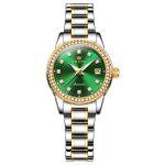 Womens Diamond Watches Automatic Mechanical Gold Luxury Dress Ladies Self Winding Original Stainless Steel Wrist Watch