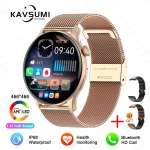 Smartwatch for Women AMOLED Screen Always Display Time NFC IP68 Waterproof Sports Call Women Smart Watch For Women Custom dial - Image 19